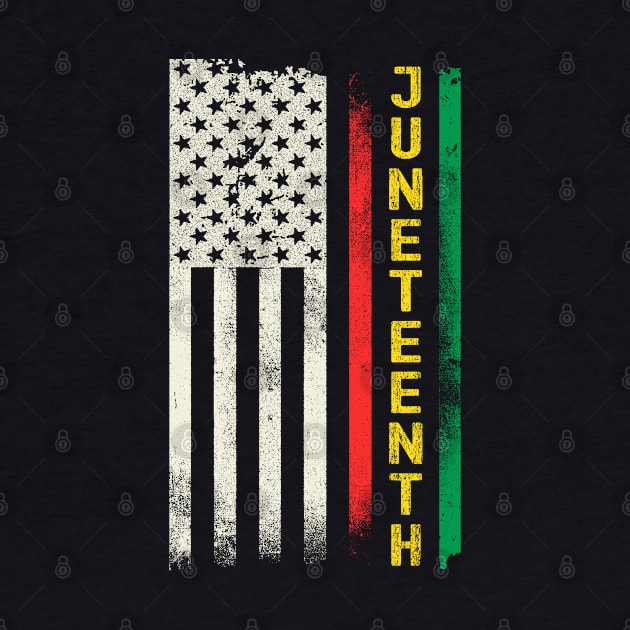 Juneteenth Freedom Day Flag by Etopix